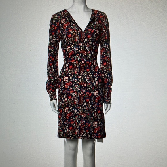 Tory Burch Dresses & Skirts - Tory Burch EUC Floral Knee-Length Dress Size Small